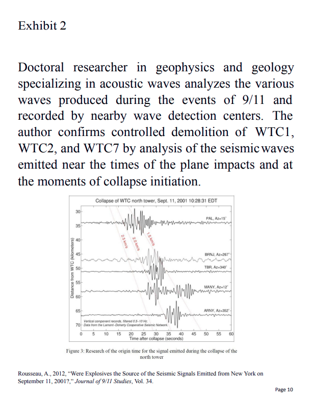 Exhibit 10: Geophysics Researcher Findings