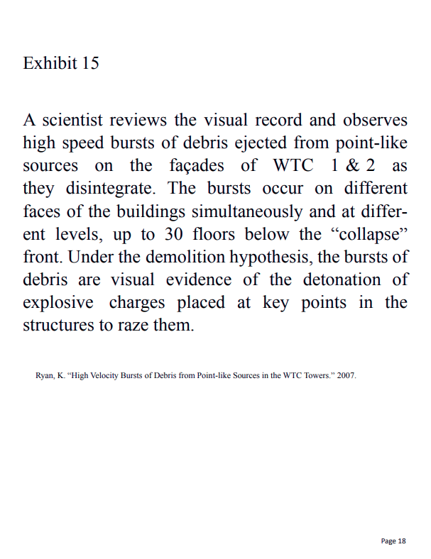 Exhibit 18: Debris Ejection Analysis