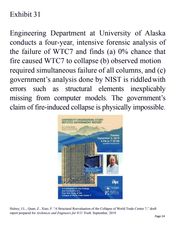 Exhibit 24: University of Alaska Forensic Study