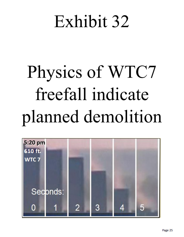 Exhibit 25: WTC 7 Free-Fall Physics
